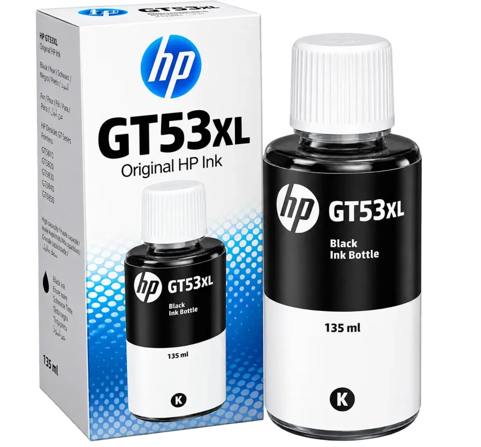 Frasco de Tinta HP GT53xl Preto Original